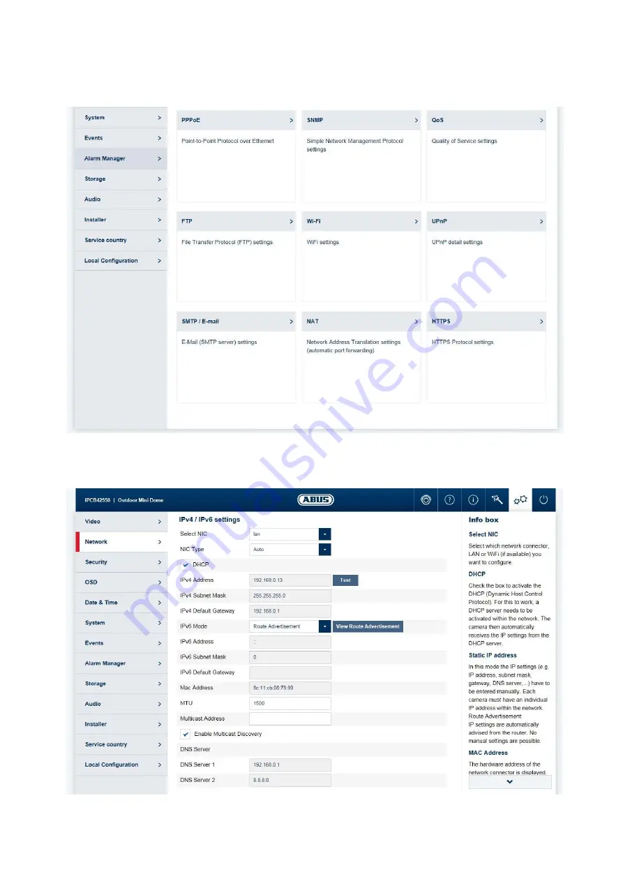 Abus IPCB62500 User Manual Software Download Page 82