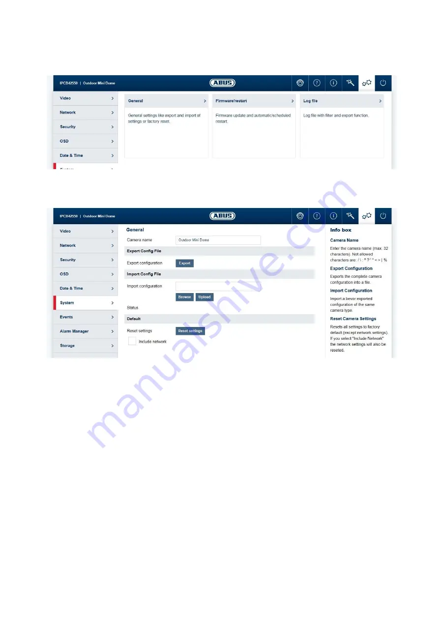 Abus IPCB62500 User Manual Software Download Page 92