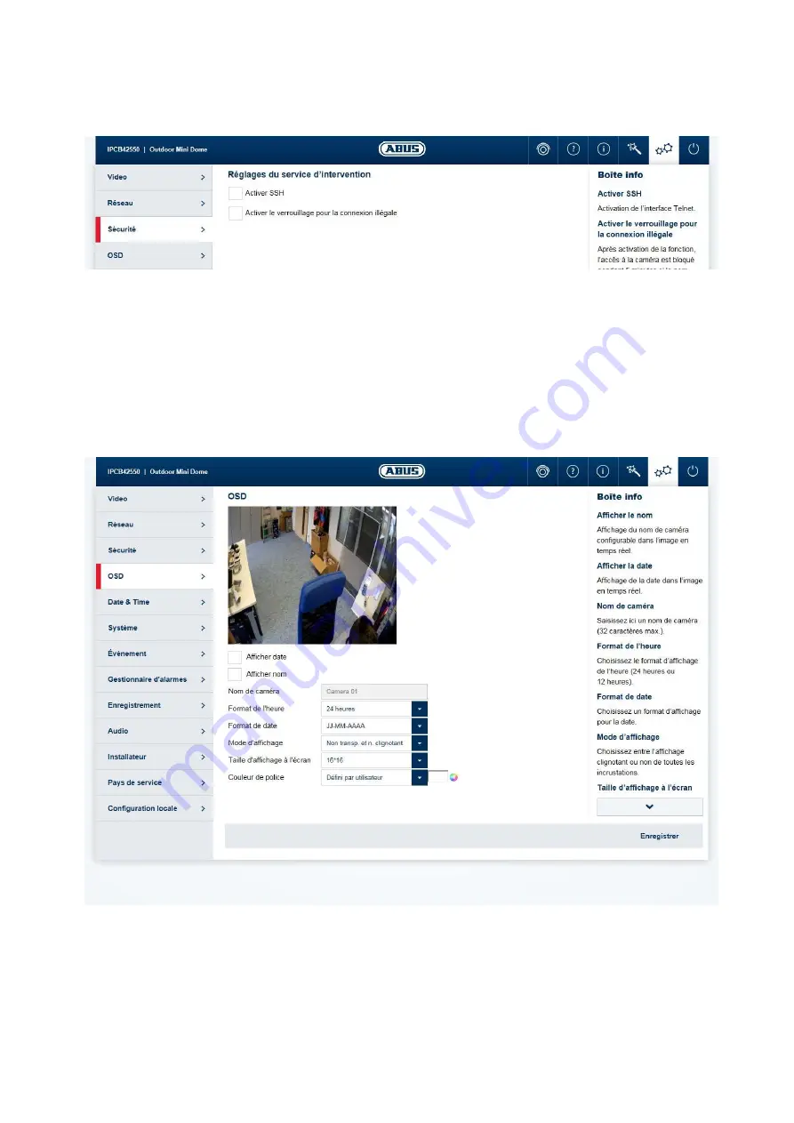 Abus IPCB62500 User Manual Software Download Page 138