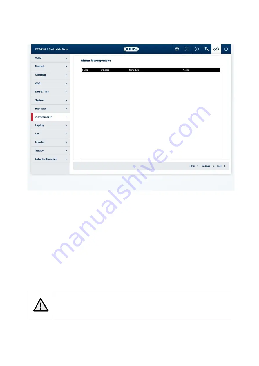 Abus IPCB62500 User Manual Software Download Page 236