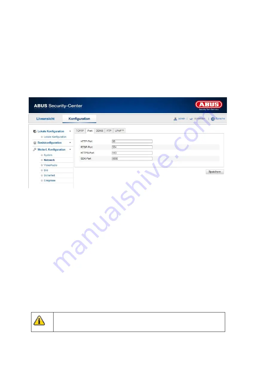 Abus IPCS24500 User Manual Download Page 338