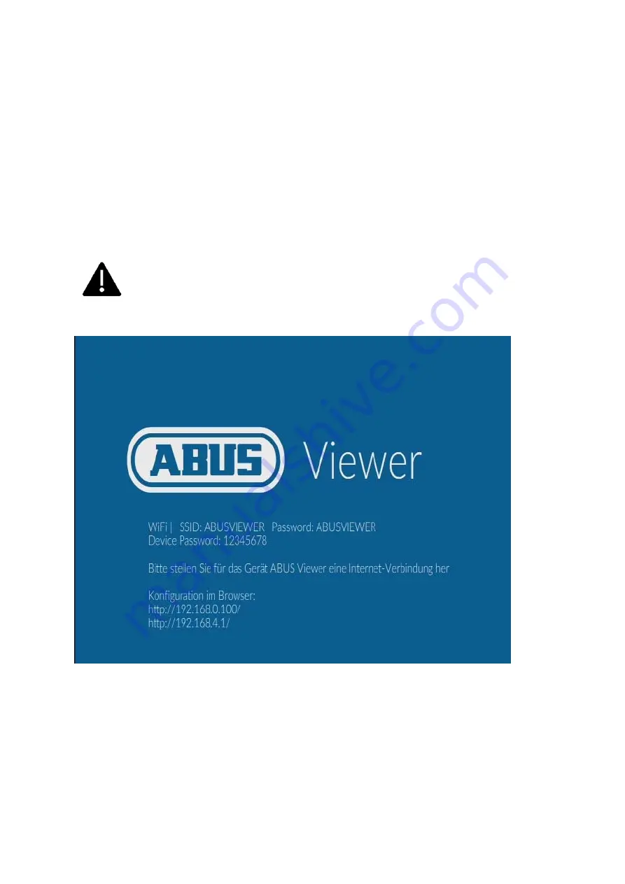 Abus IPCV10000 User Manual Download Page 7