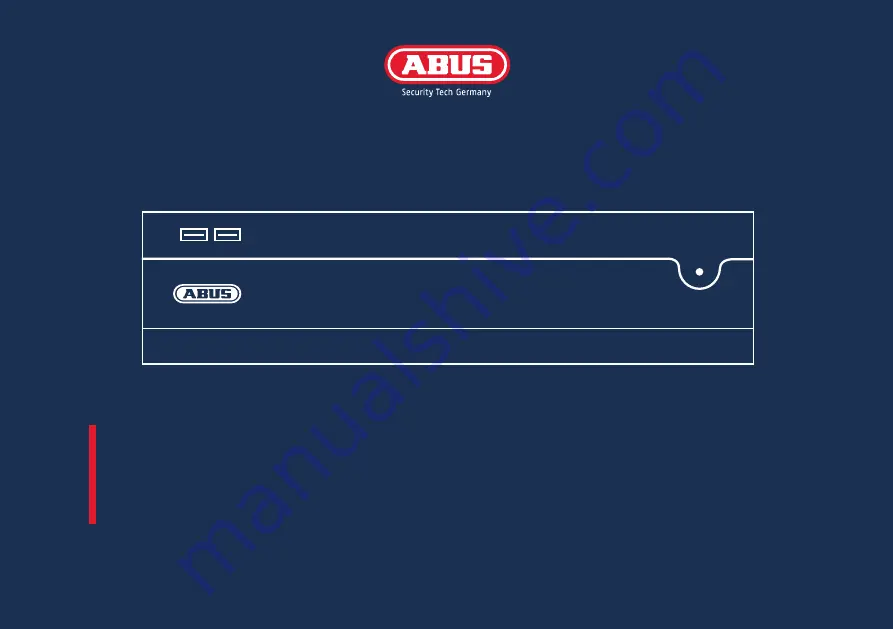 Abus NVR10040 Скачать руководство пользователя страница 1