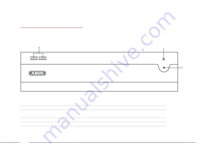 Abus NVR10040 Quick Manual Download Page 100