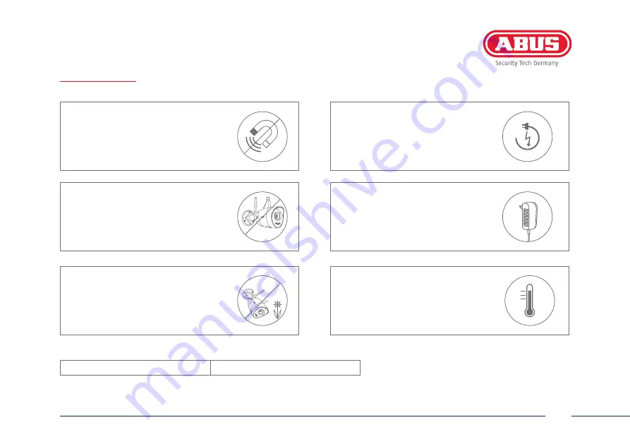 Abus TVIP42562 Manual Download Page 5