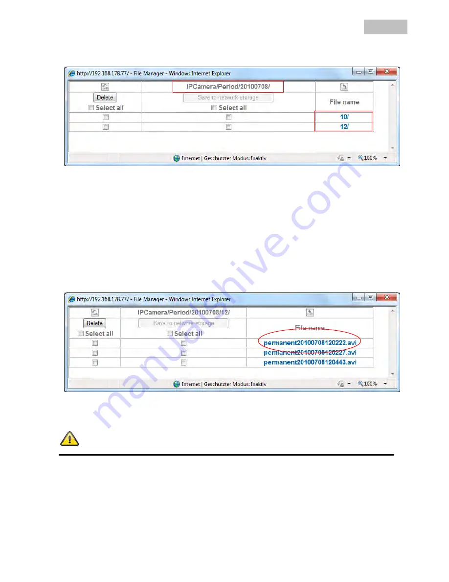 Abus TVIP51500 User Manual Download Page 134