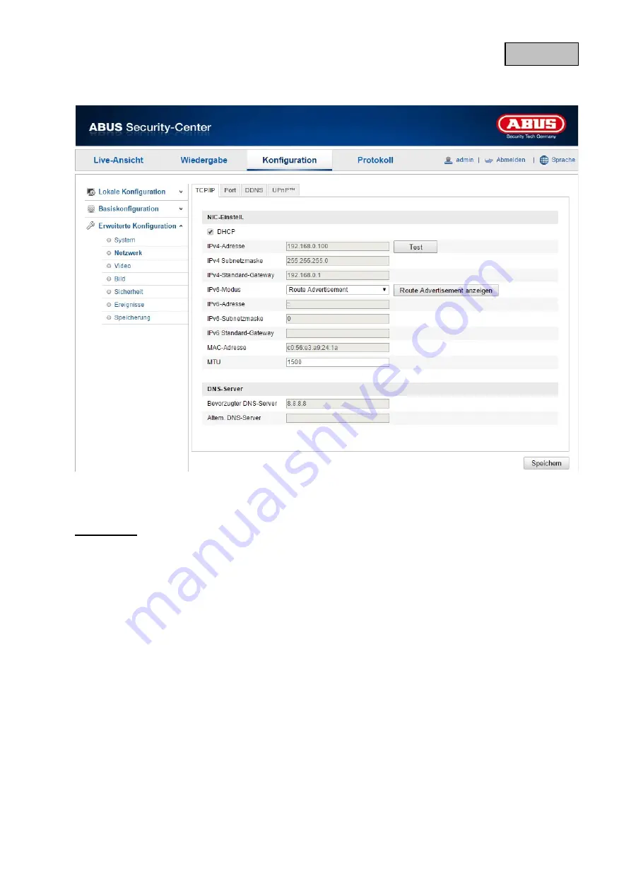 Abus TVIP82900 User Manual Download Page 31