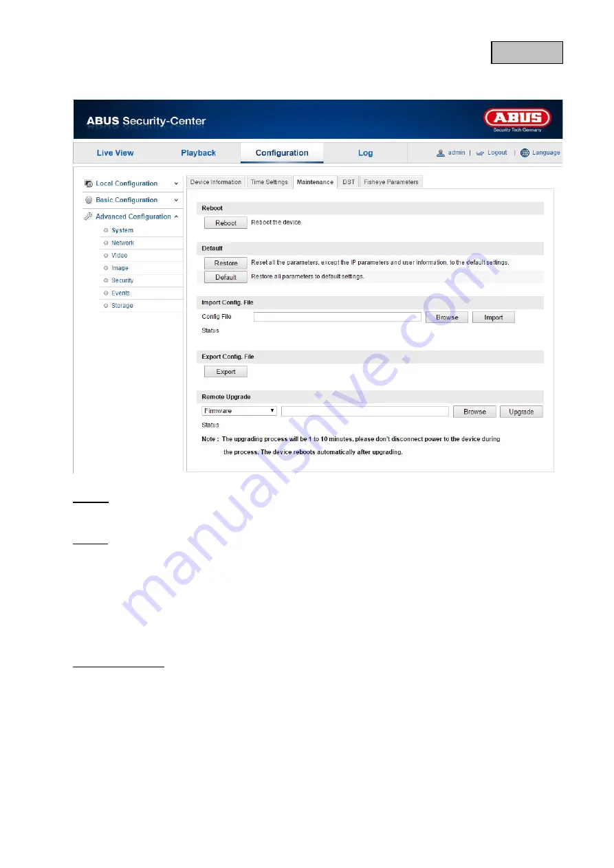 Abus TVIP82900 User Manual Download Page 88