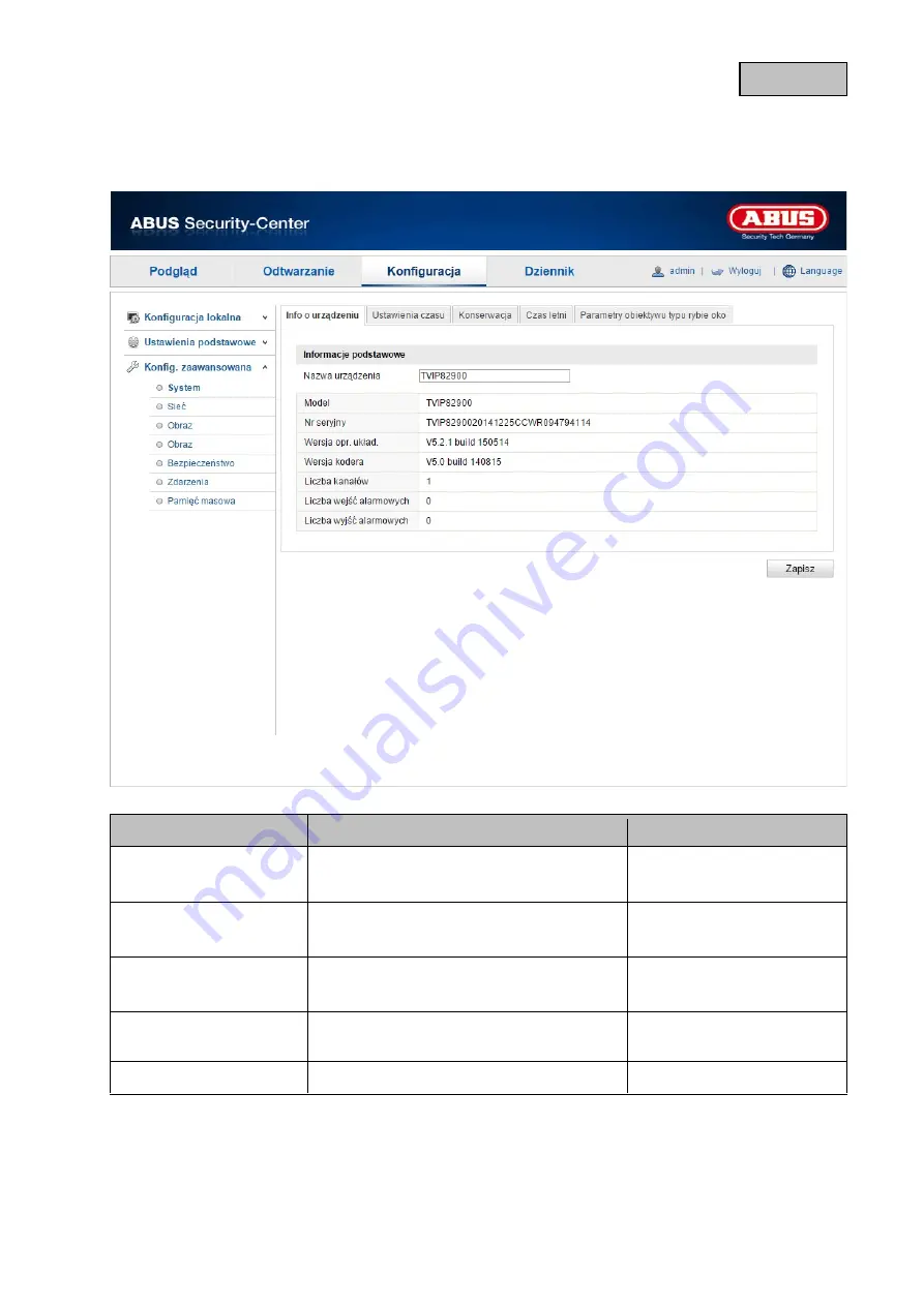 Abus TVIP82900 User Manual Download Page 334