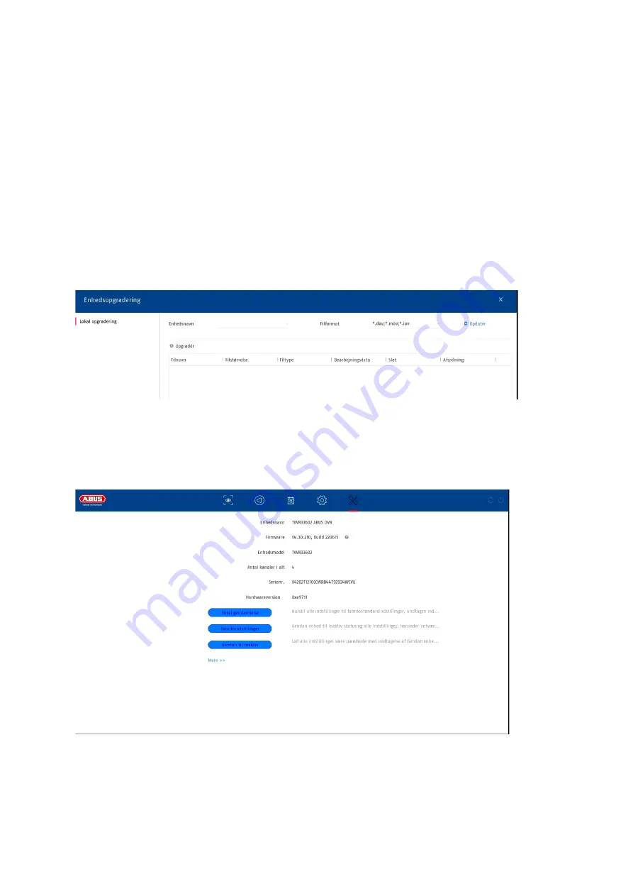 Abus TVVR33602 Instructions For User Download Page 160