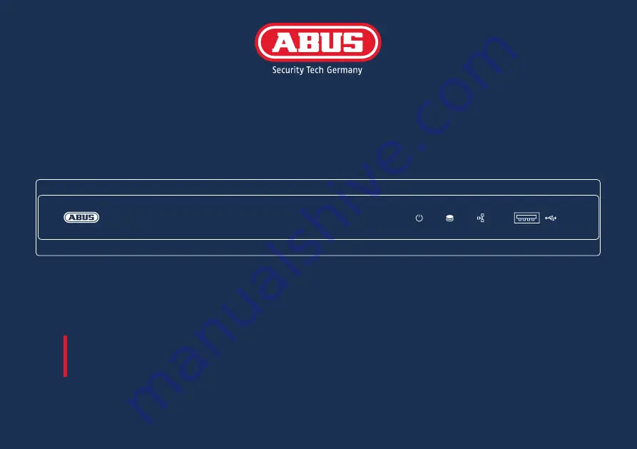 Abus TVVR36300 Quick Start Manual Download Page 57