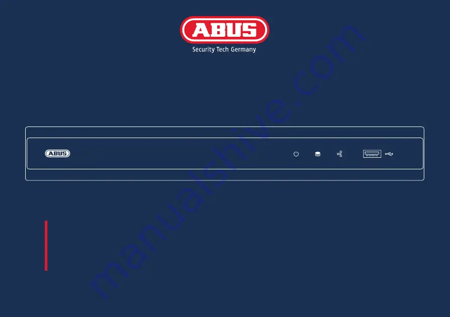 Abus TVVR36300 Quick Start Manual Download Page 111