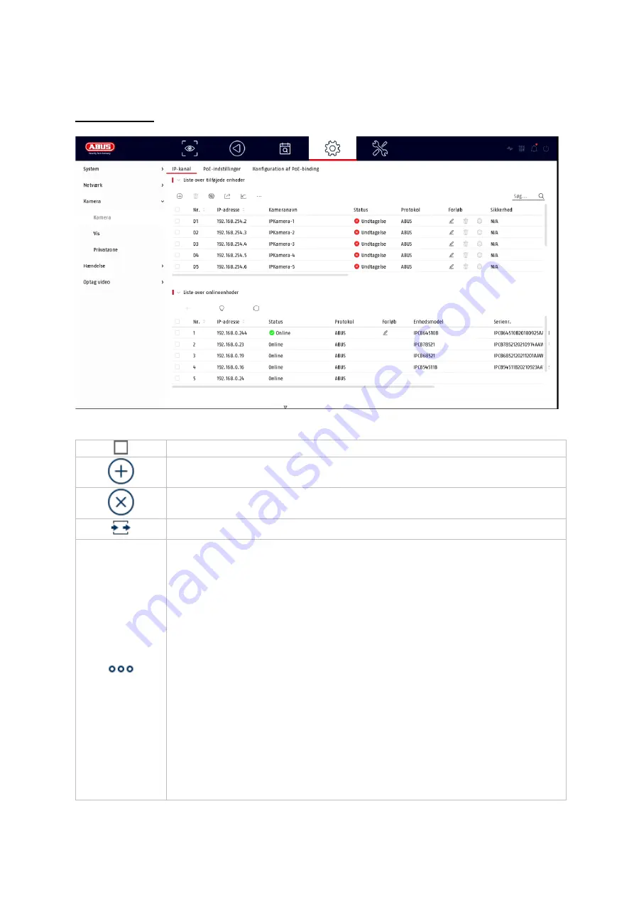 Abus TVVR36301 Скачать руководство пользователя страница 151