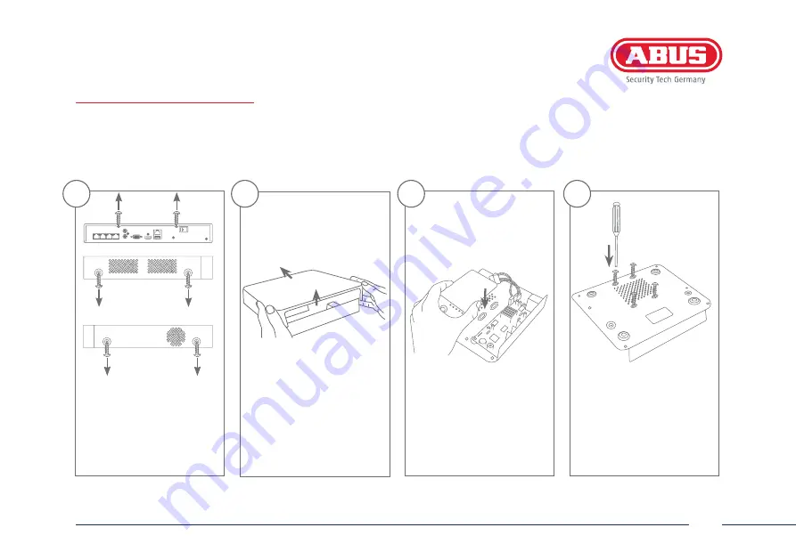 Abus TVVR36400 Quick Start Manual Download Page 65