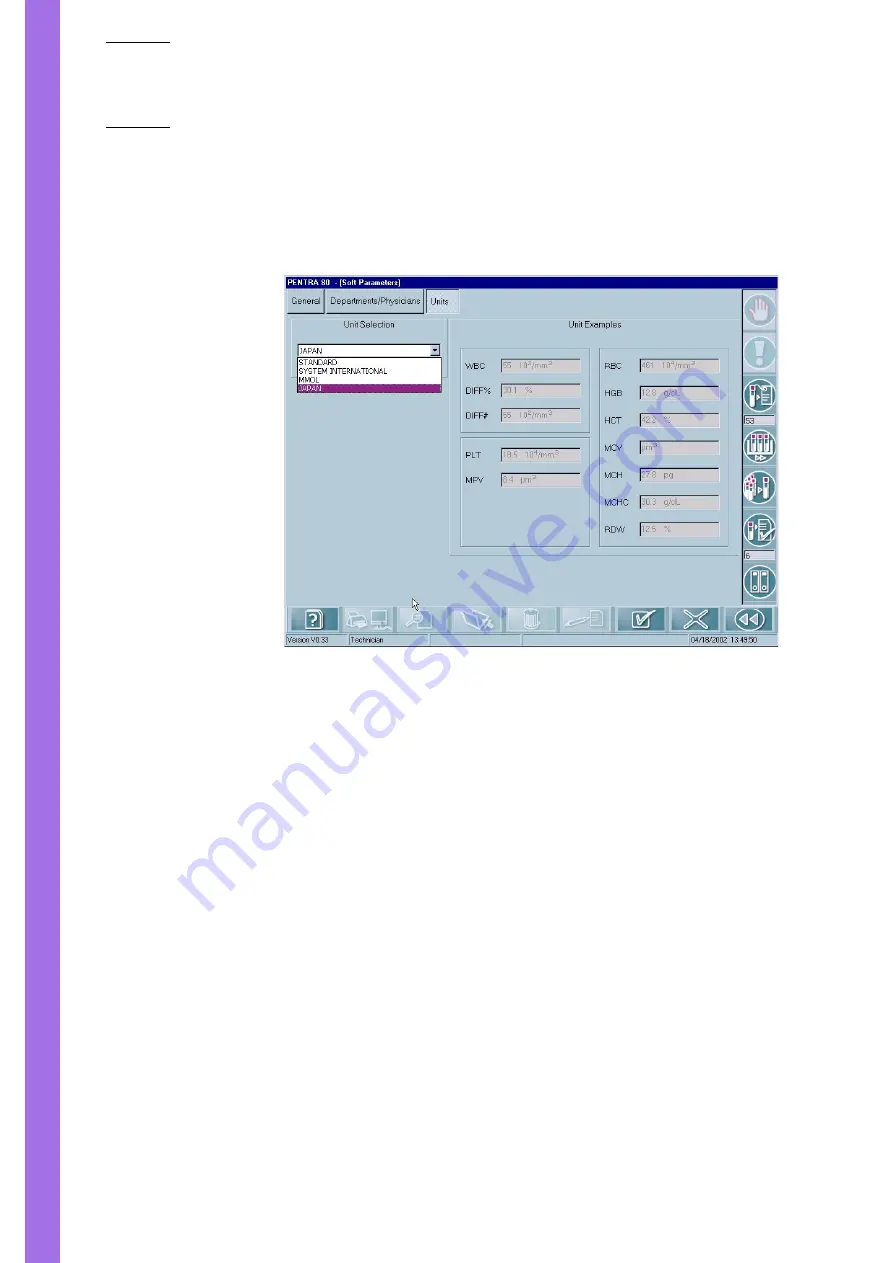 ABX Pentra 80 RAB108BA User Manual Download Page 162