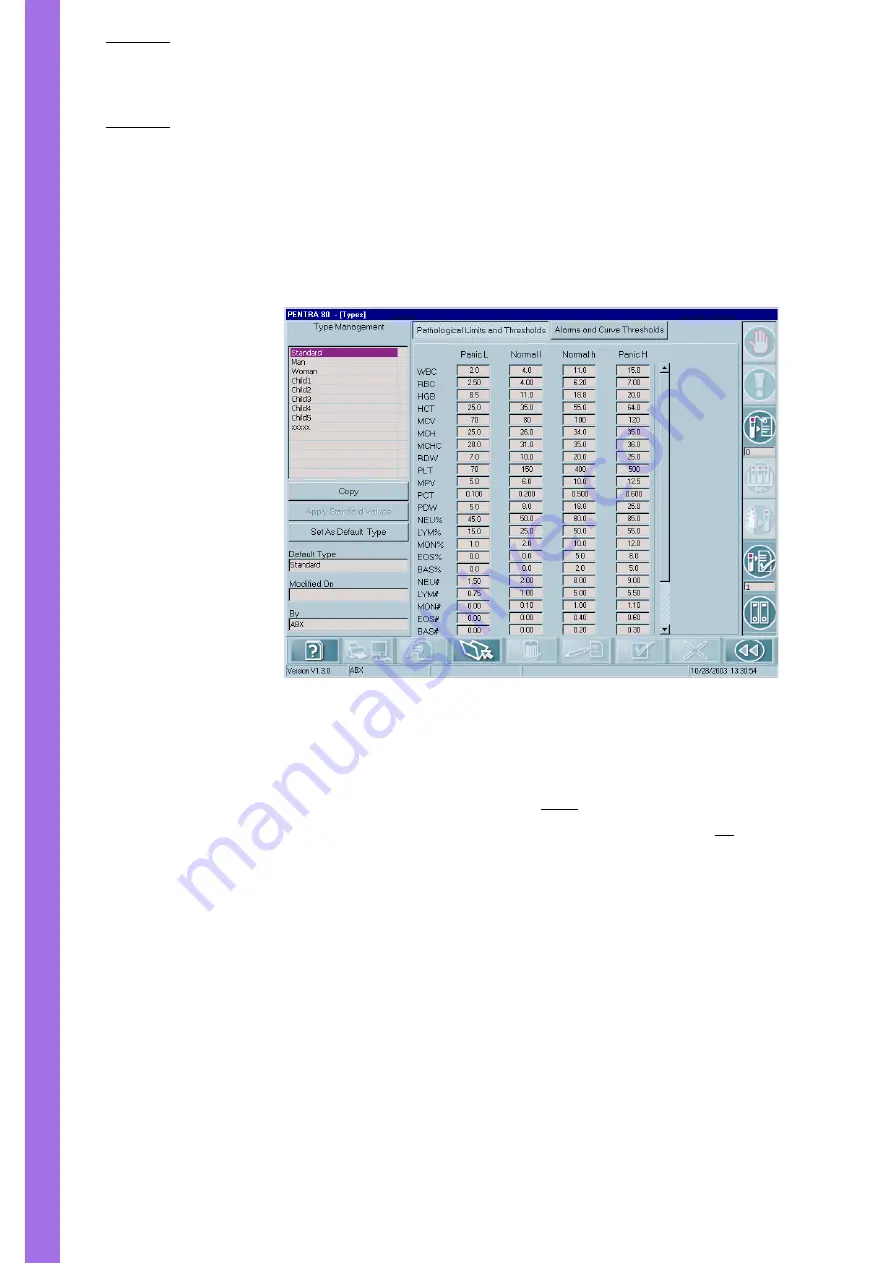 ABX Pentra 80 RAB108BA User Manual Download Page 188