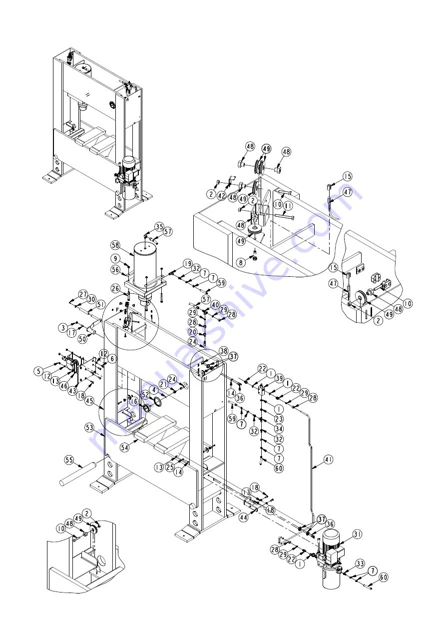 AC Hydraulic 70 245 00 User Manual Download Page 12