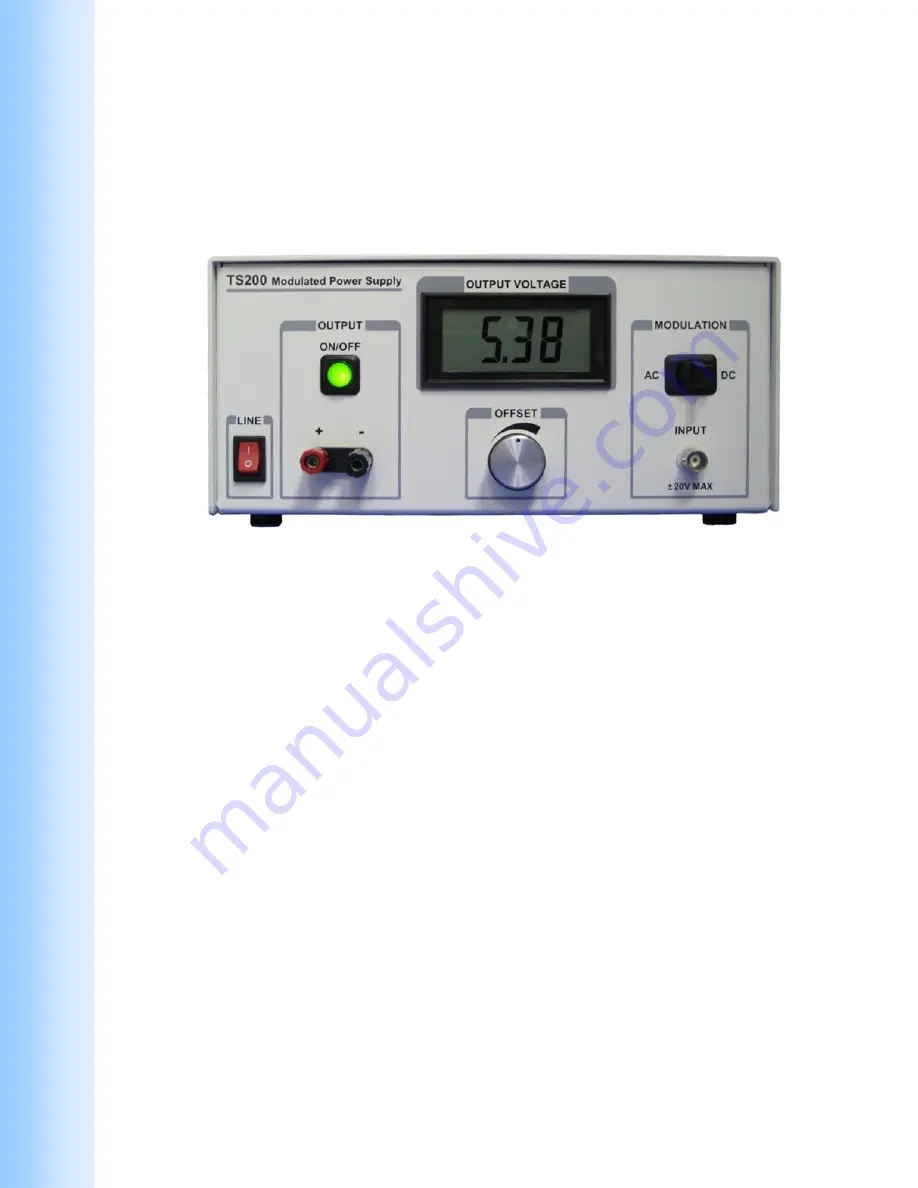 Accel Instruments TS200 User Manual Download Page 6