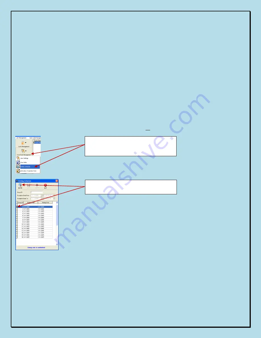 Access Control Solutions Eternity 4 Owners Manual And Software Manual Download Page 37