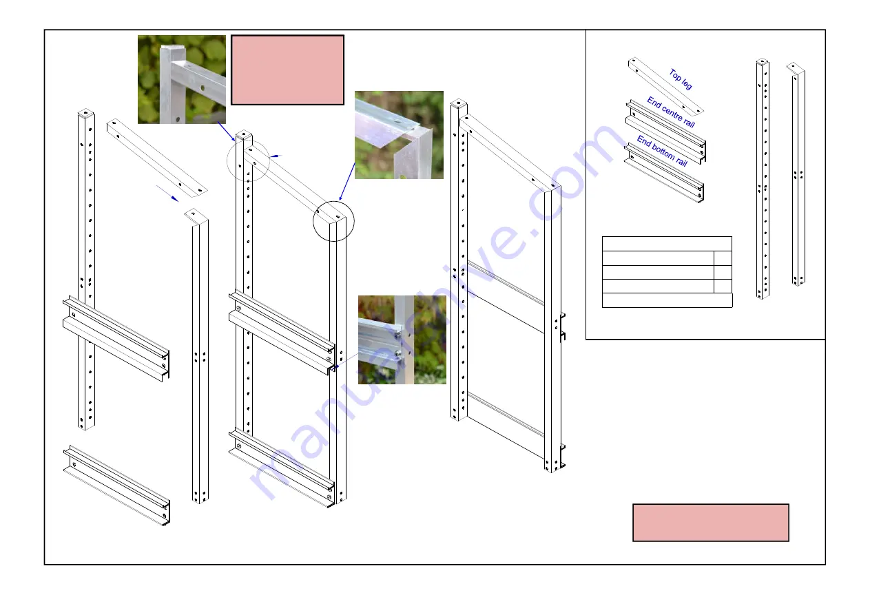 Access Garden Products Exbury Скачать руководство пользователя страница 3