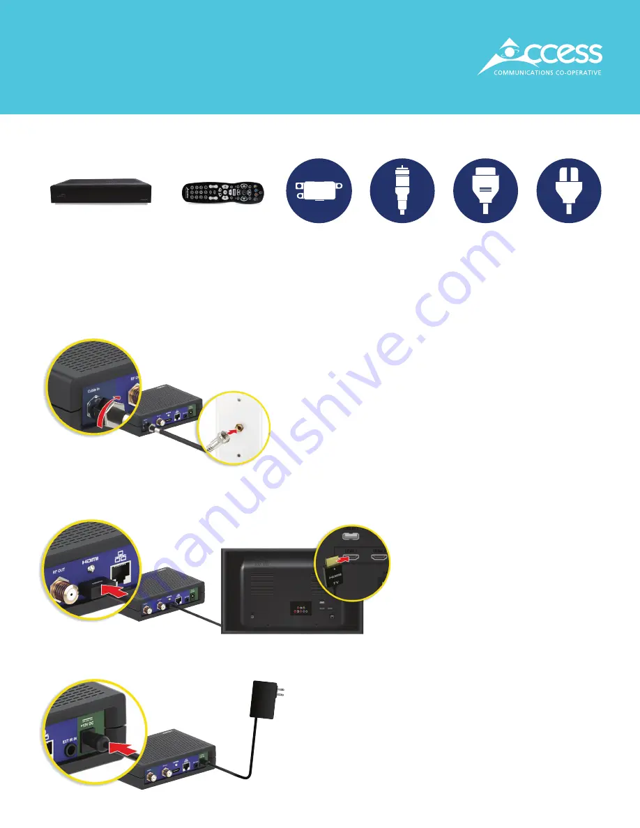 Access Digital Box Installation Manual Download Page 1