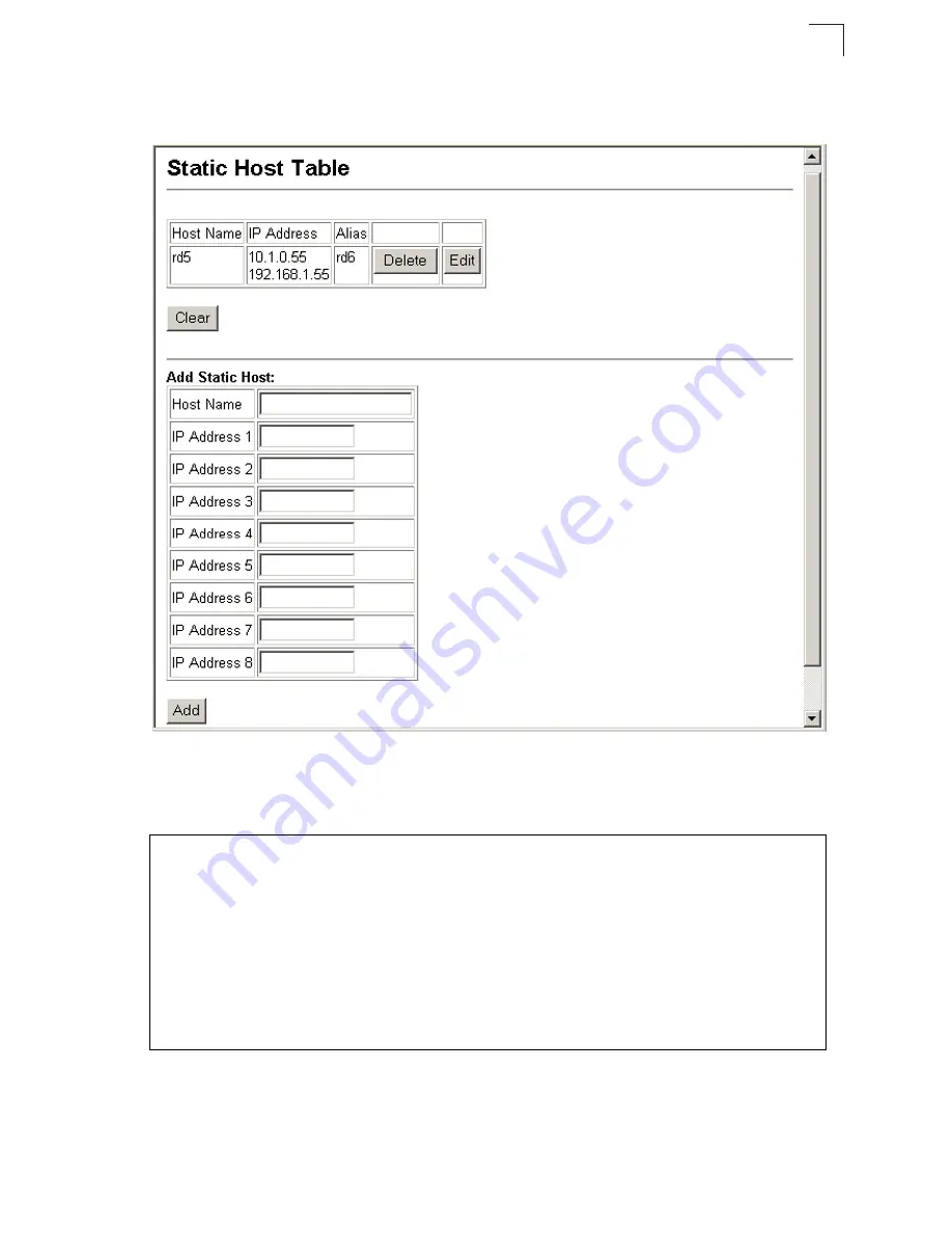 Accton Technology ES4512C Management Manual Download Page 187