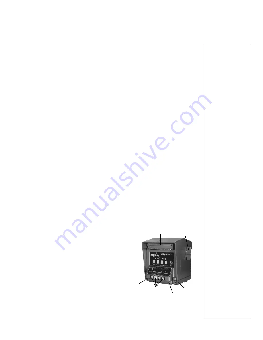 Accu-Flo Meter Service RED SEAL MEASUREMENT neptune Operating And Maintenance Download Page 4