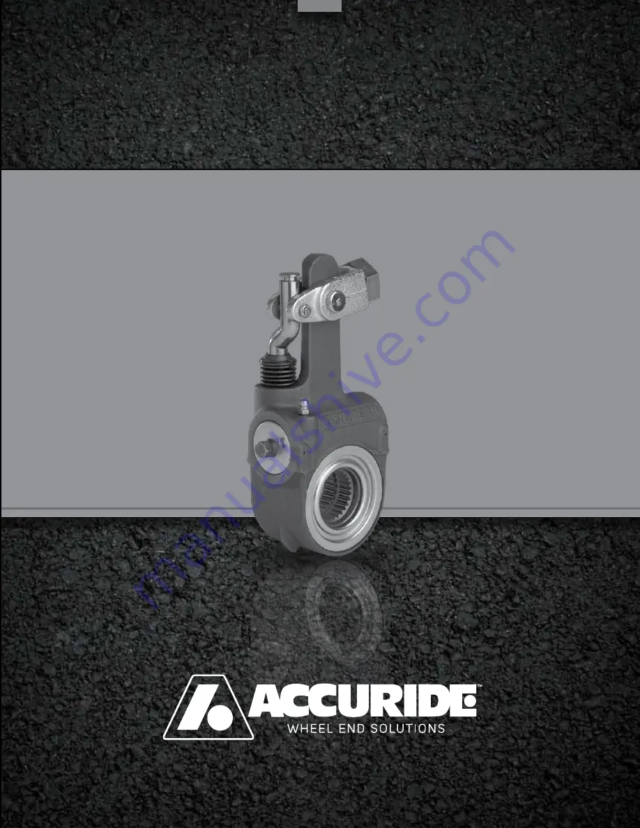 Accuride Gunite Series Installation Procedures Download Page 1