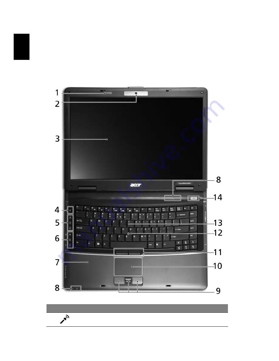 Acer 6593-6325 - TravelMate - Core 2 Duo 2.53 GHz Скачать руководство пользователя страница 6