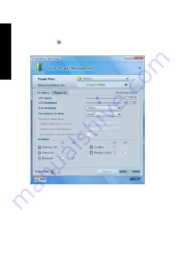 Acer 9300 5005 - Aspire (French) Manuel D'Utilisation Download Page 26