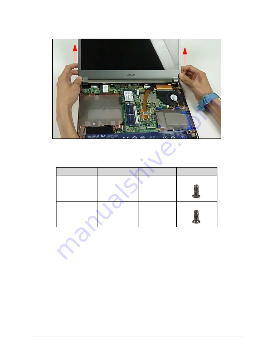 Acer Acer M5 481 Service Manual Download Page 108