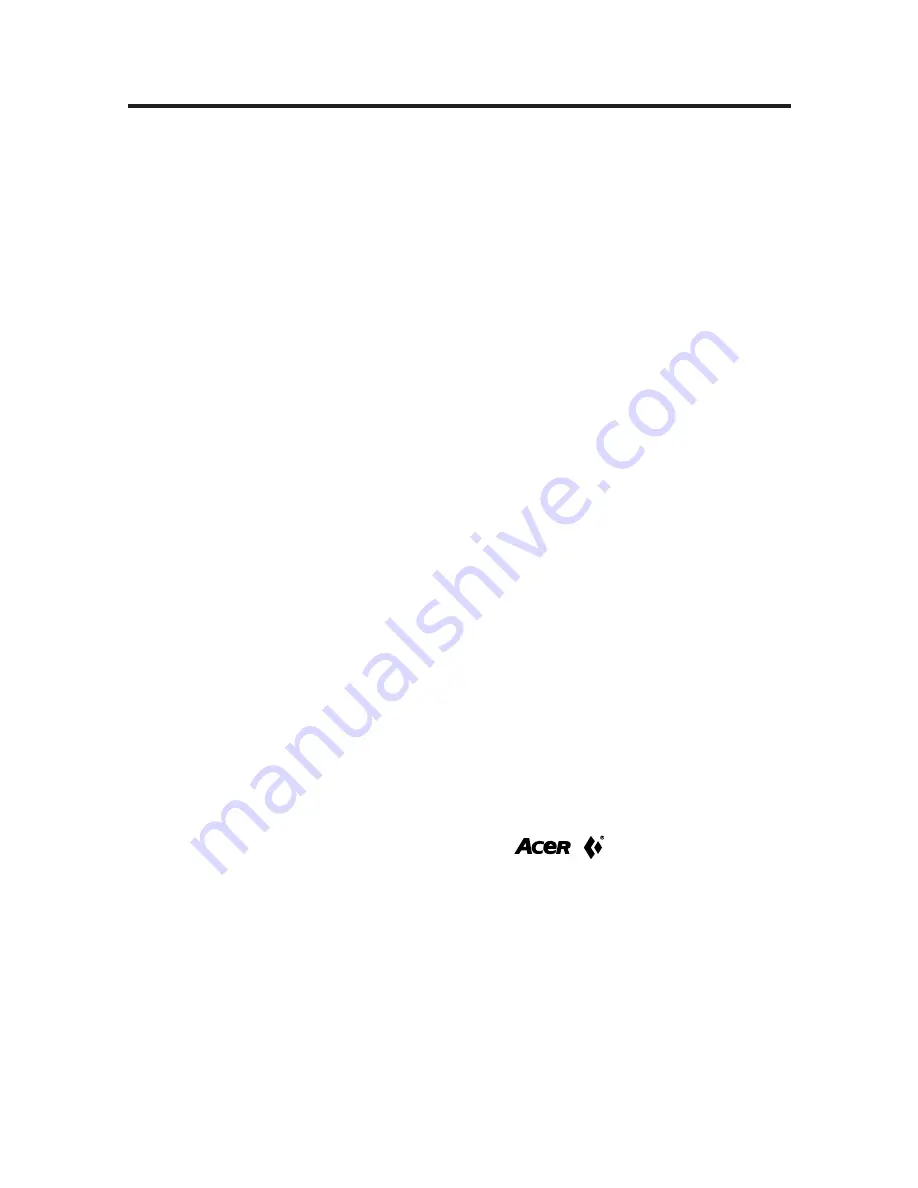 Acer ALH-508d User Manual Download Page 12