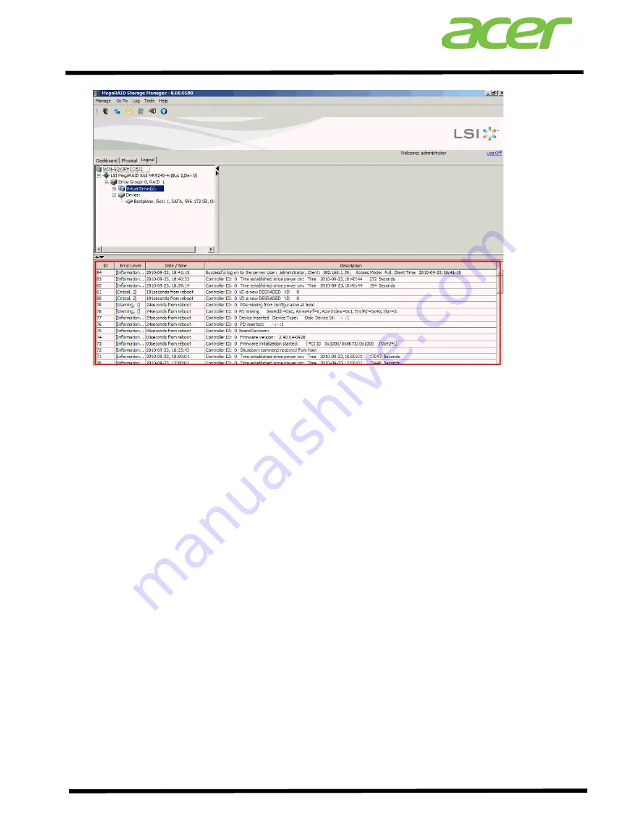 Acer Altos R360 F2 Frequently Asked Questions Manual Download Page 64