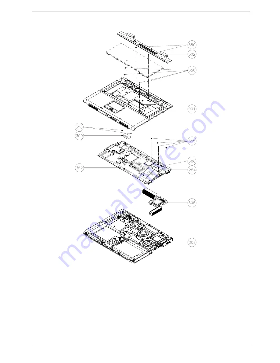 Acer Aspire 1670 Series Service Manual Download Page 101