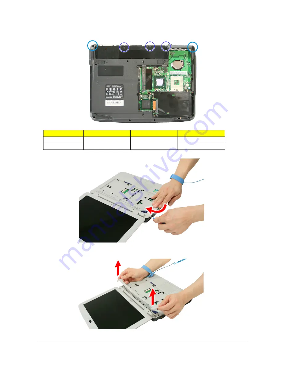 Acer Aspire 2420 Service Manual Download Page 81