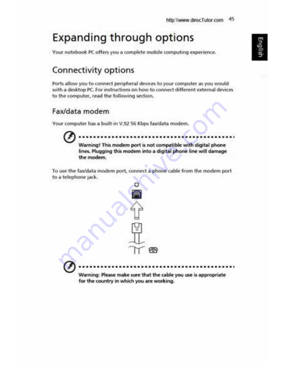 Acer Aspire 3010 Series User Manual Download Page 55