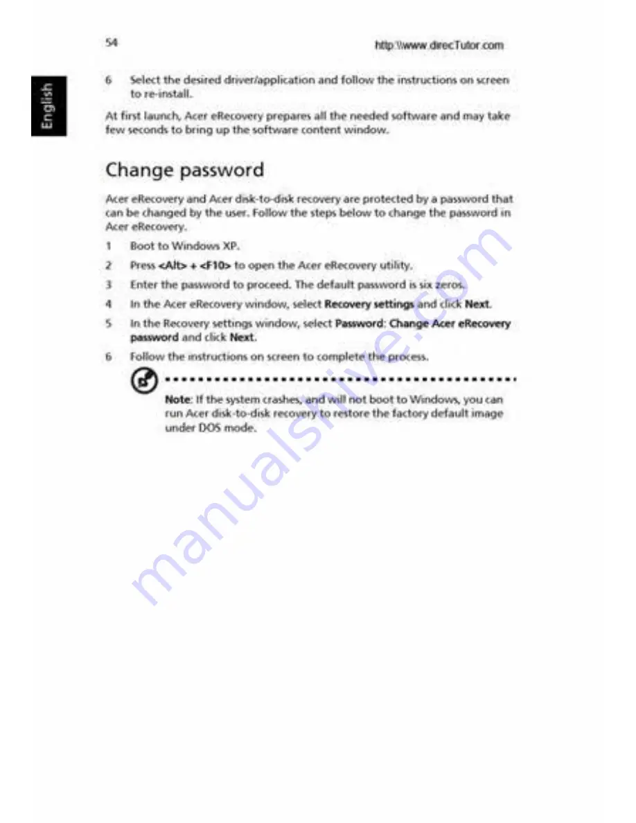 Acer Aspire 3010 Series User Manual Download Page 64