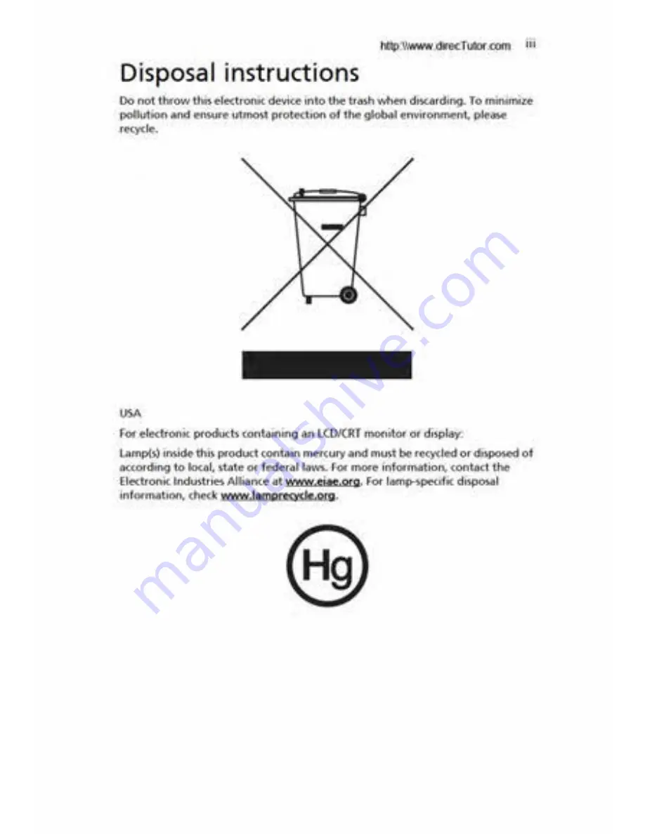 Acer Aspire 3040 Series User Manual Download Page 3