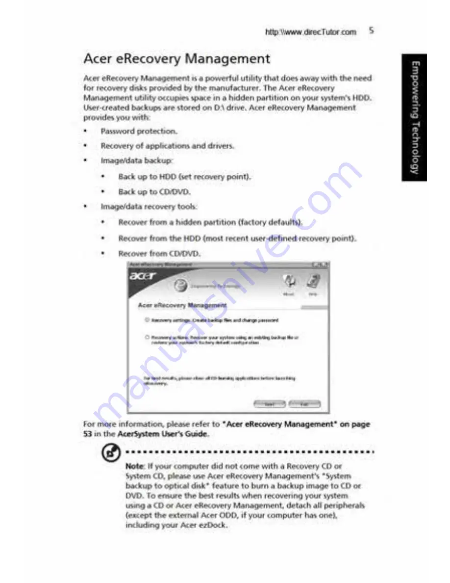 Acer Aspire 3040 Series User Manual Download Page 15