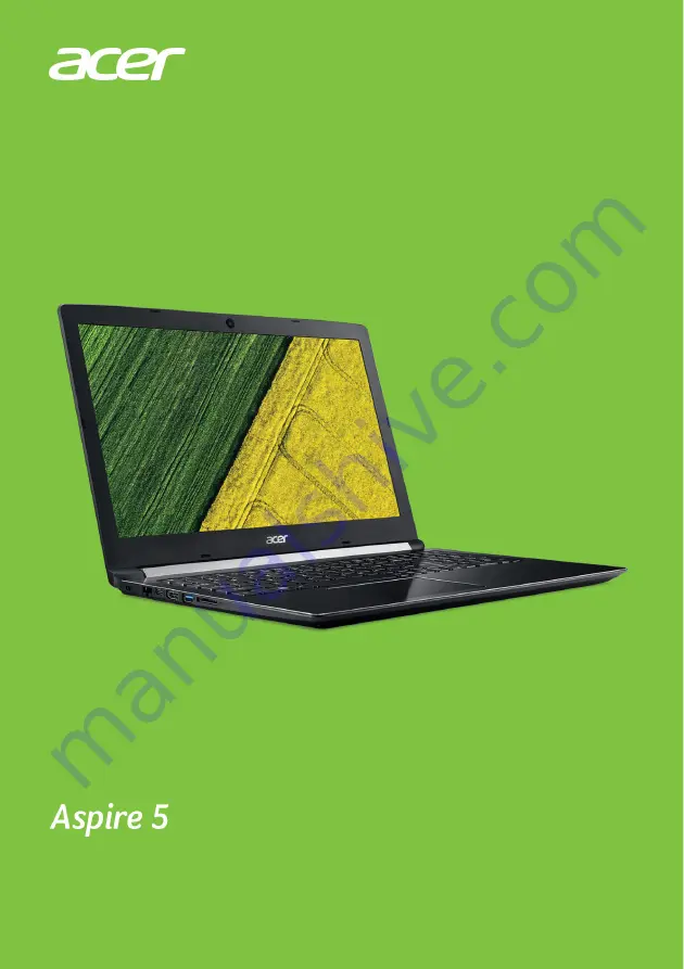 Acer Aspire 5 A515-41G Скачать руководство пользователя страница 1