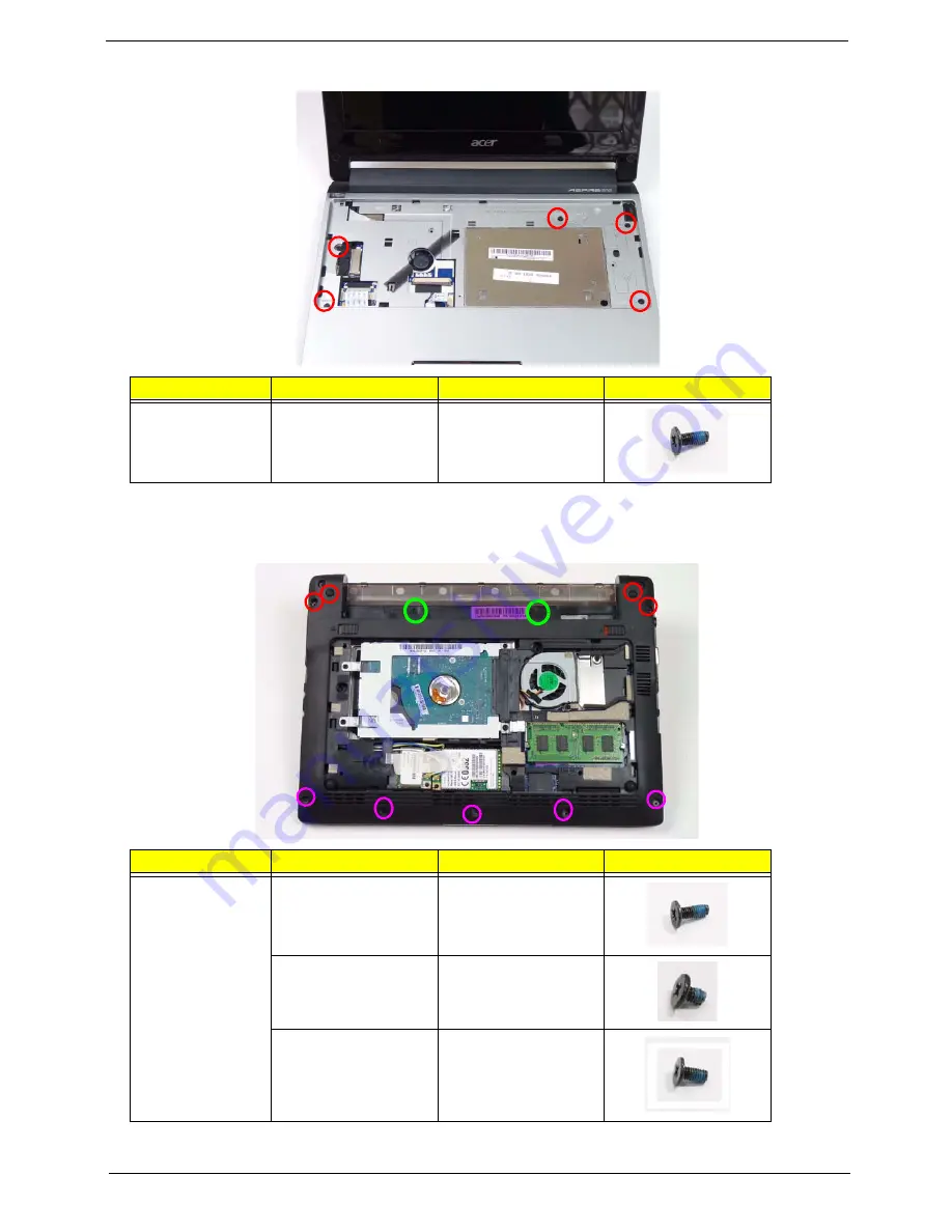 Acer ASPIRE 533 Service Manual Download Page 71