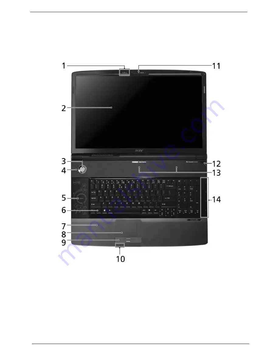 Acer Aspire 8930Q Series Service Manual Download Page 12