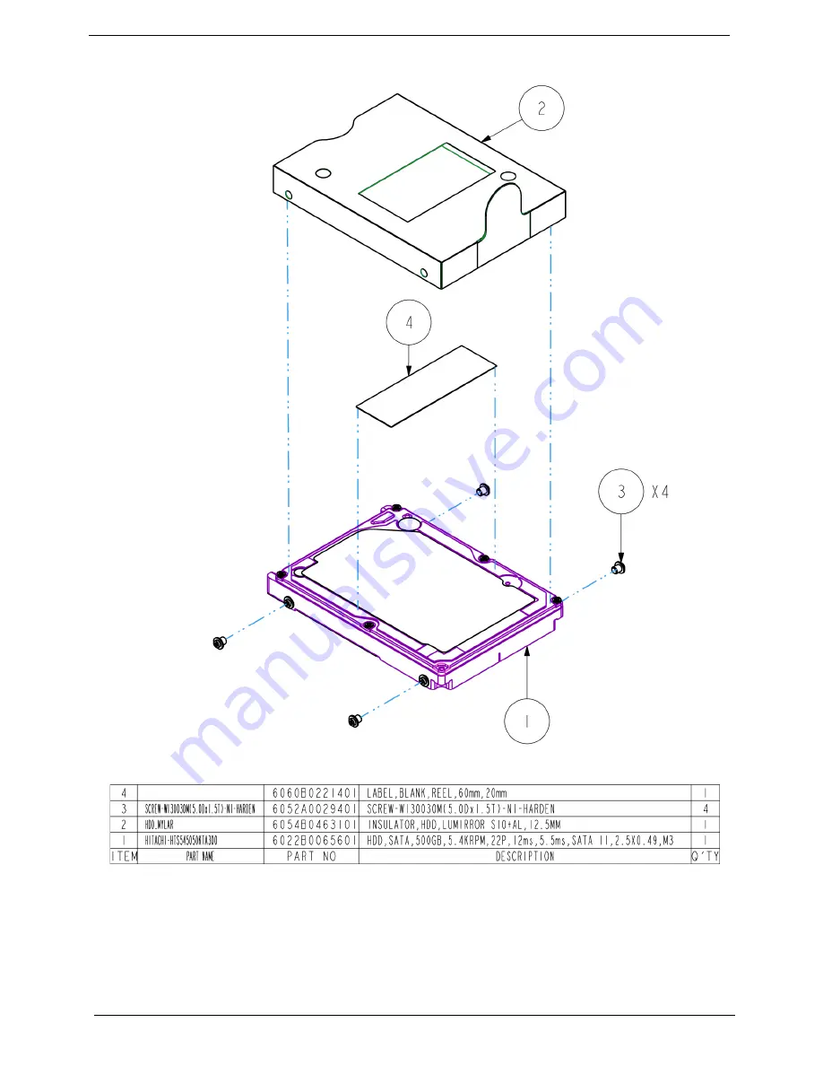 Acer Aspire 8930Q Series Service Manual Download Page 106