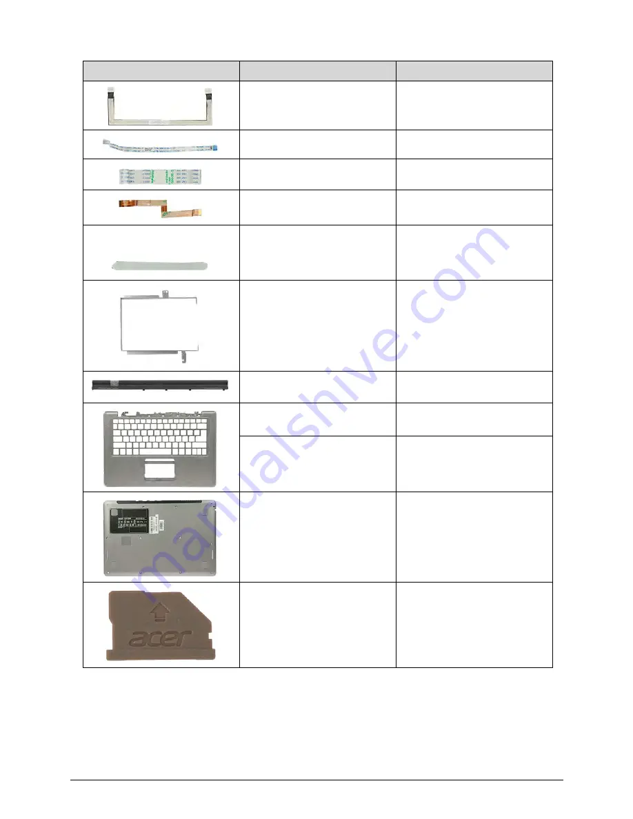 Acer Aspire S3 MS2346 Service Manual Download Page 176