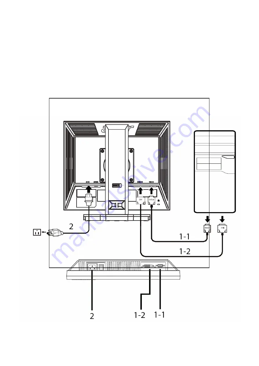 Acer B193W - Bdmh Wide-screen LCD Monitor Service Manual Download Page 19