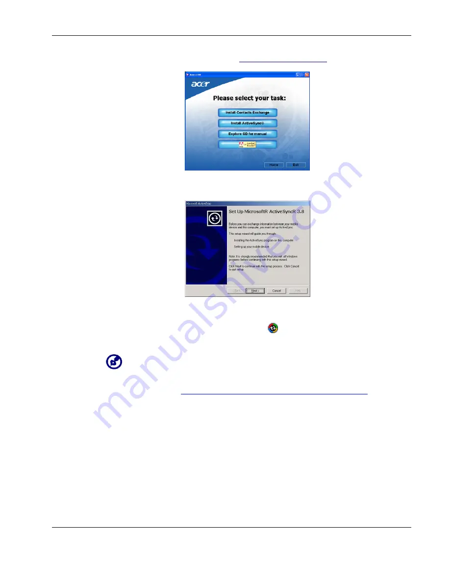 Acer D100 Series User Manual Download Page 29