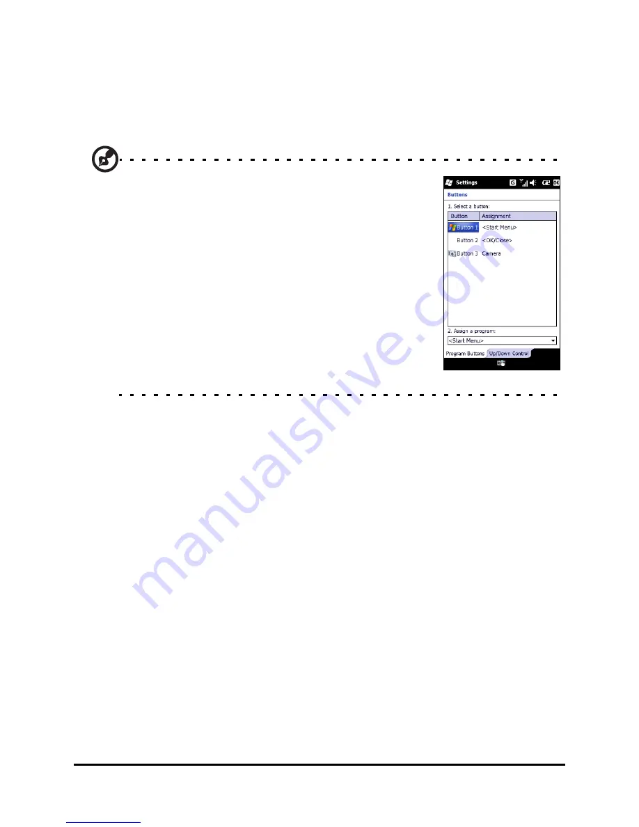 Acer E100 User Manual Download Page 58