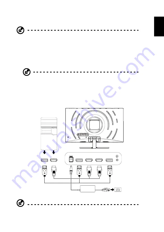 Acer ED323QU Скачать руководство пользователя страница 17