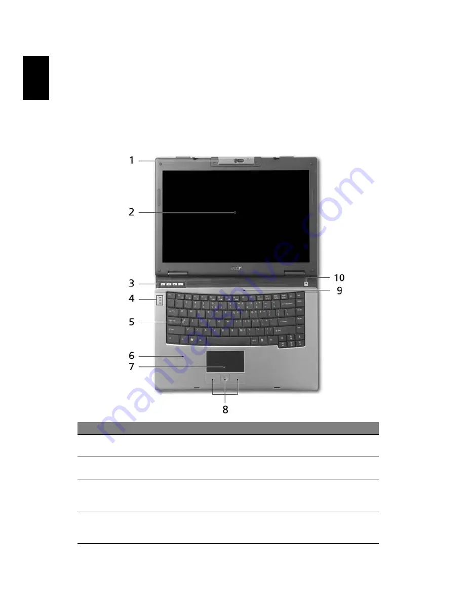 Acer Extensa 4210 Series User Manual Download Page 32