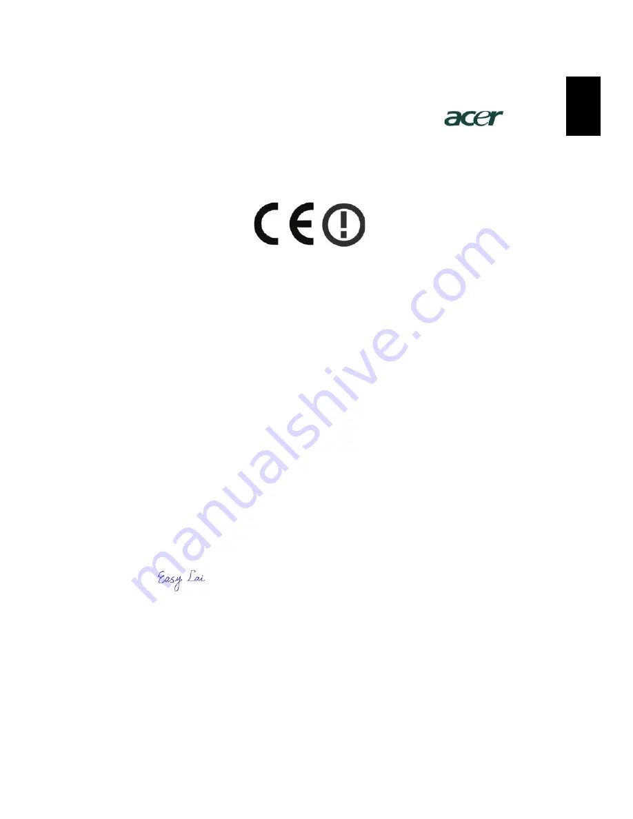 Acer ezDock II User Manual Download Page 23